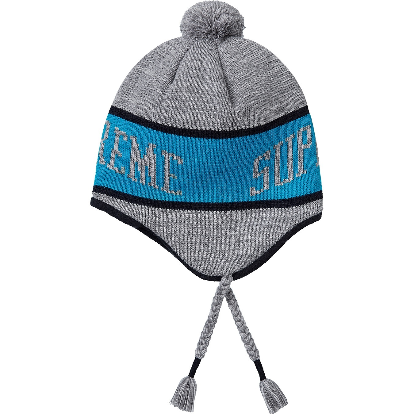 Heathered Earflap Beanie view 4